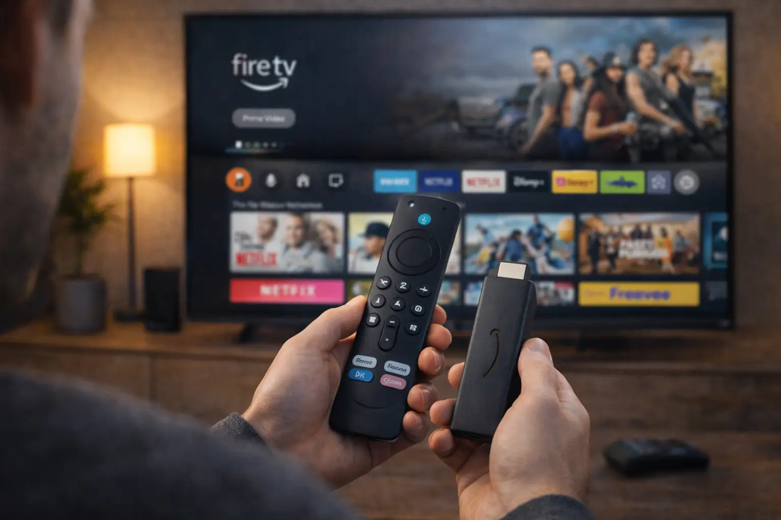 Fire TV Stick how it works for IPTV